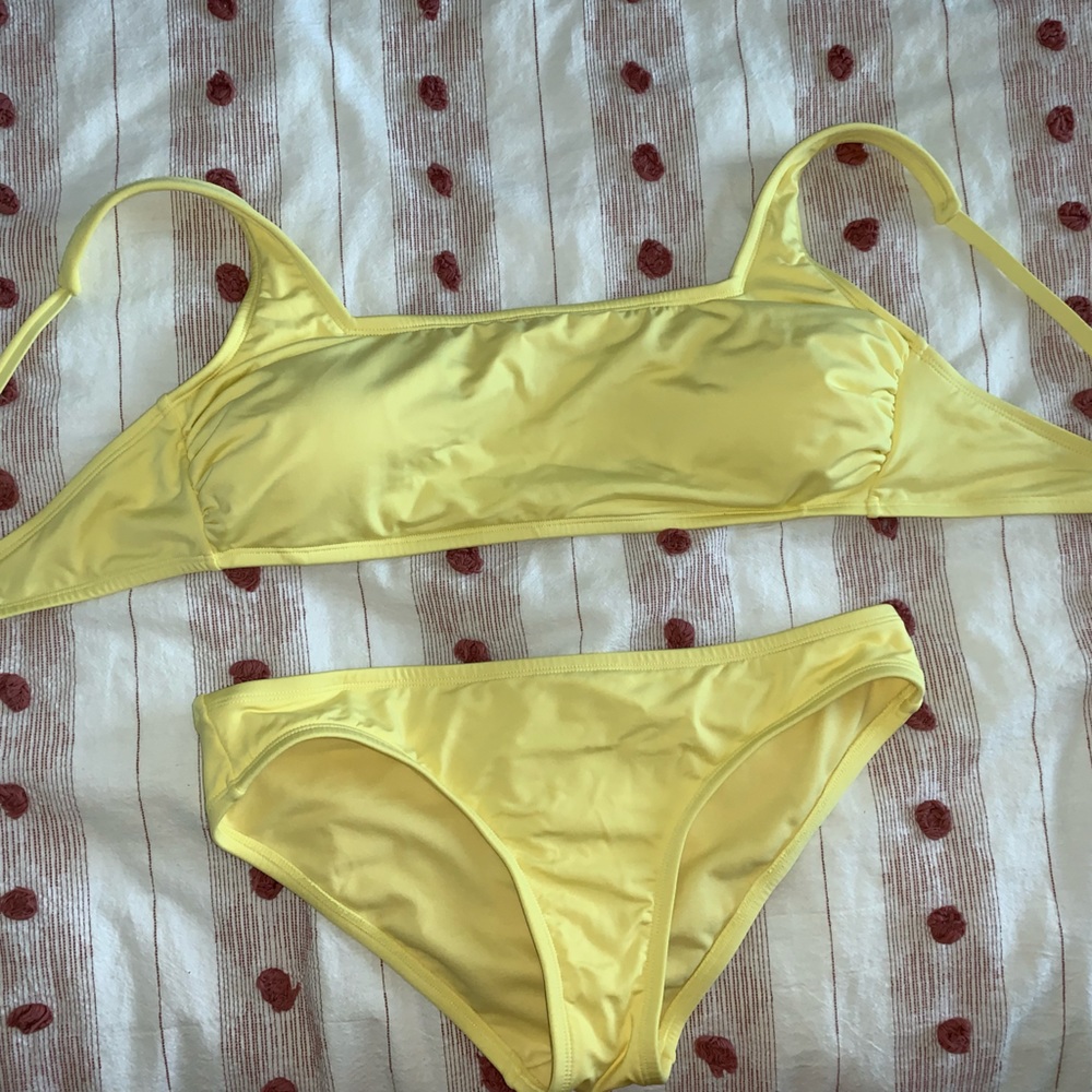 Target brand bikini. Top size XL bottoms M. Can be sold separately or as a set